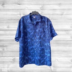 VAN HUESEN Casual Button Down Tropics Shirt XXL
